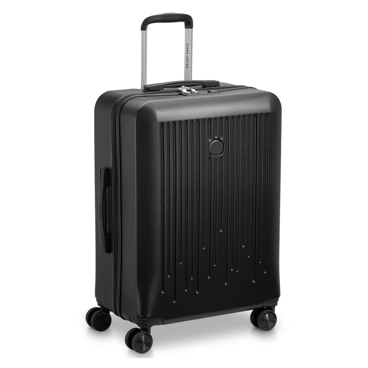 Delsey Christine Hard Trolley, 4 Double Wheels, 82 cm, Black