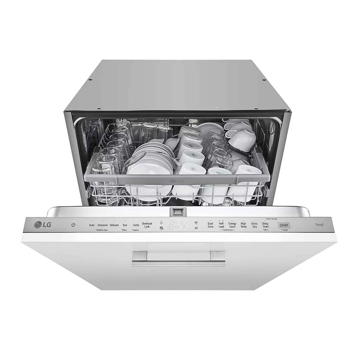 LG Built-in Dishwasher with Quad Wash System, White, DBC512TSE