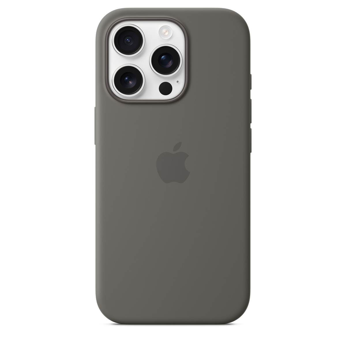 Apple iPhone 16 Pro Silicone Case with MagSafe, Stone Gray, MYYL3ZM/A