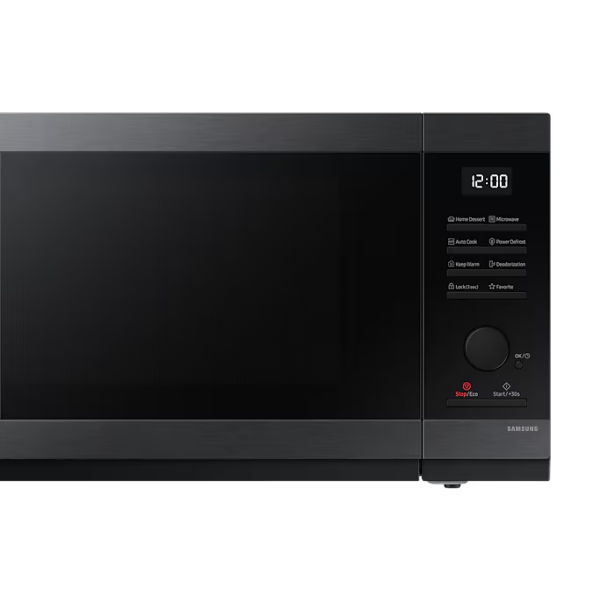 Samsung Solo Microwave Oven with Power Defrost and Home Dessert, 40L, Black, MS40DG5504AGSG