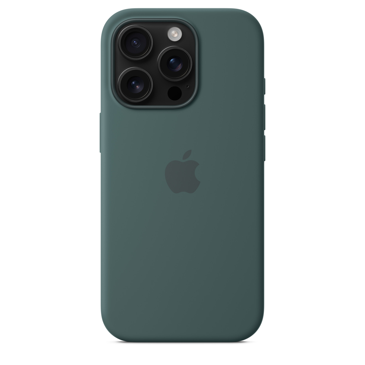 Apple iPhone 16 Pro Silicone Case with MagSafe, Lake Green, MYYR3ZM/A