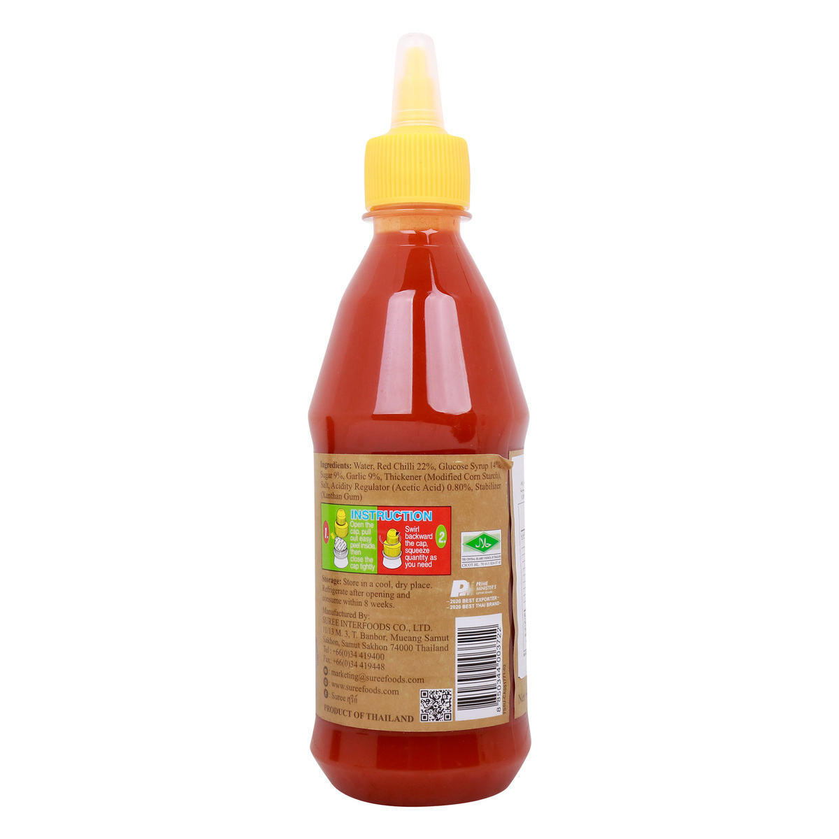 Suree Thai Sriracha Chilli Sauce Mild 435 g