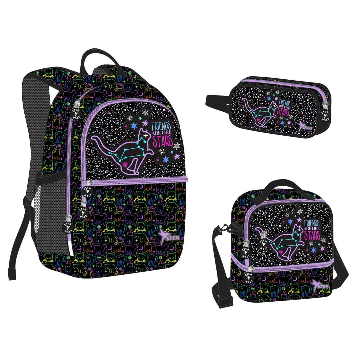 Eten Twinkle 3in1 BackPack 16.5inches