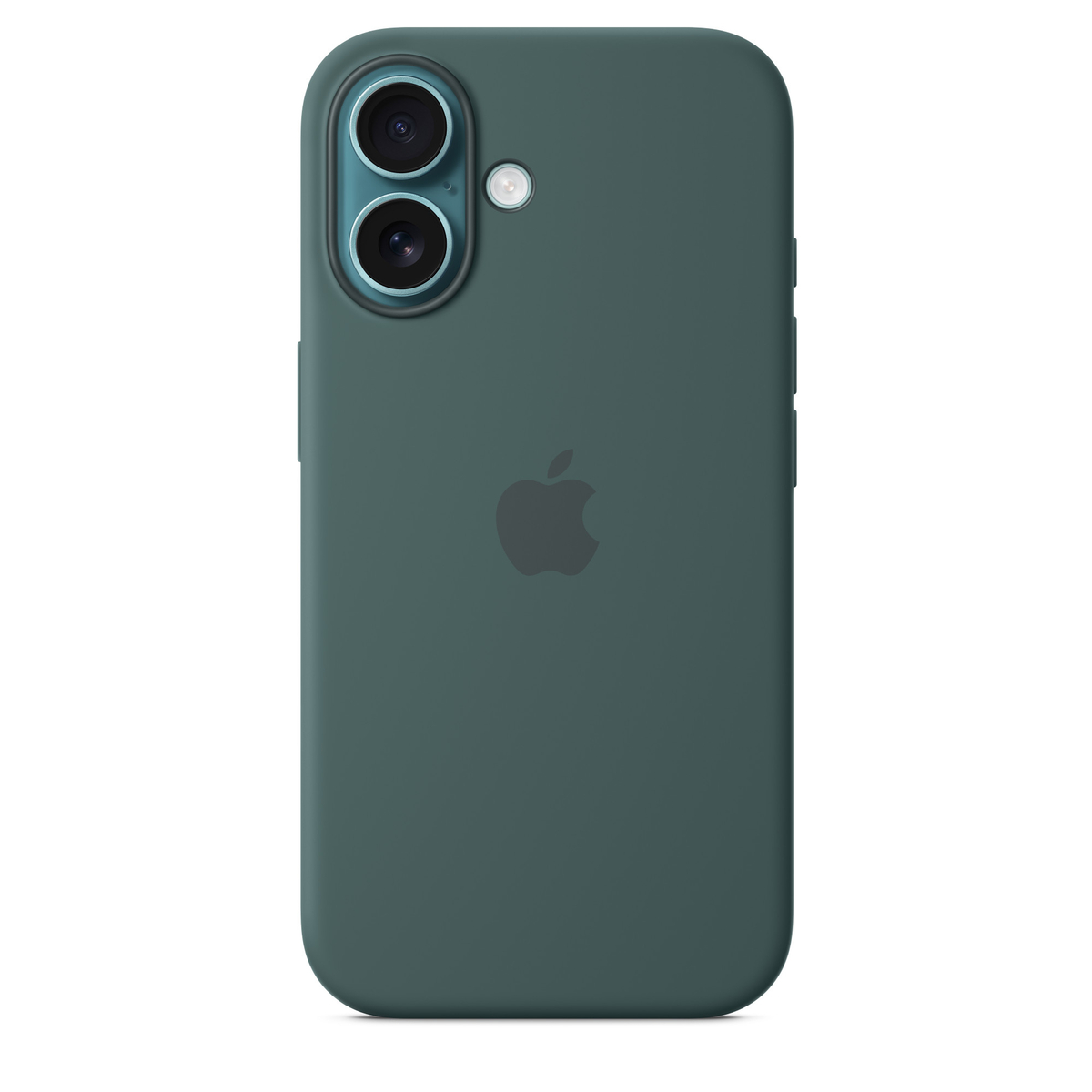 Apple iPhone 16 Silicone Case with MagSafe, Lake Green, MYY83ZM/A