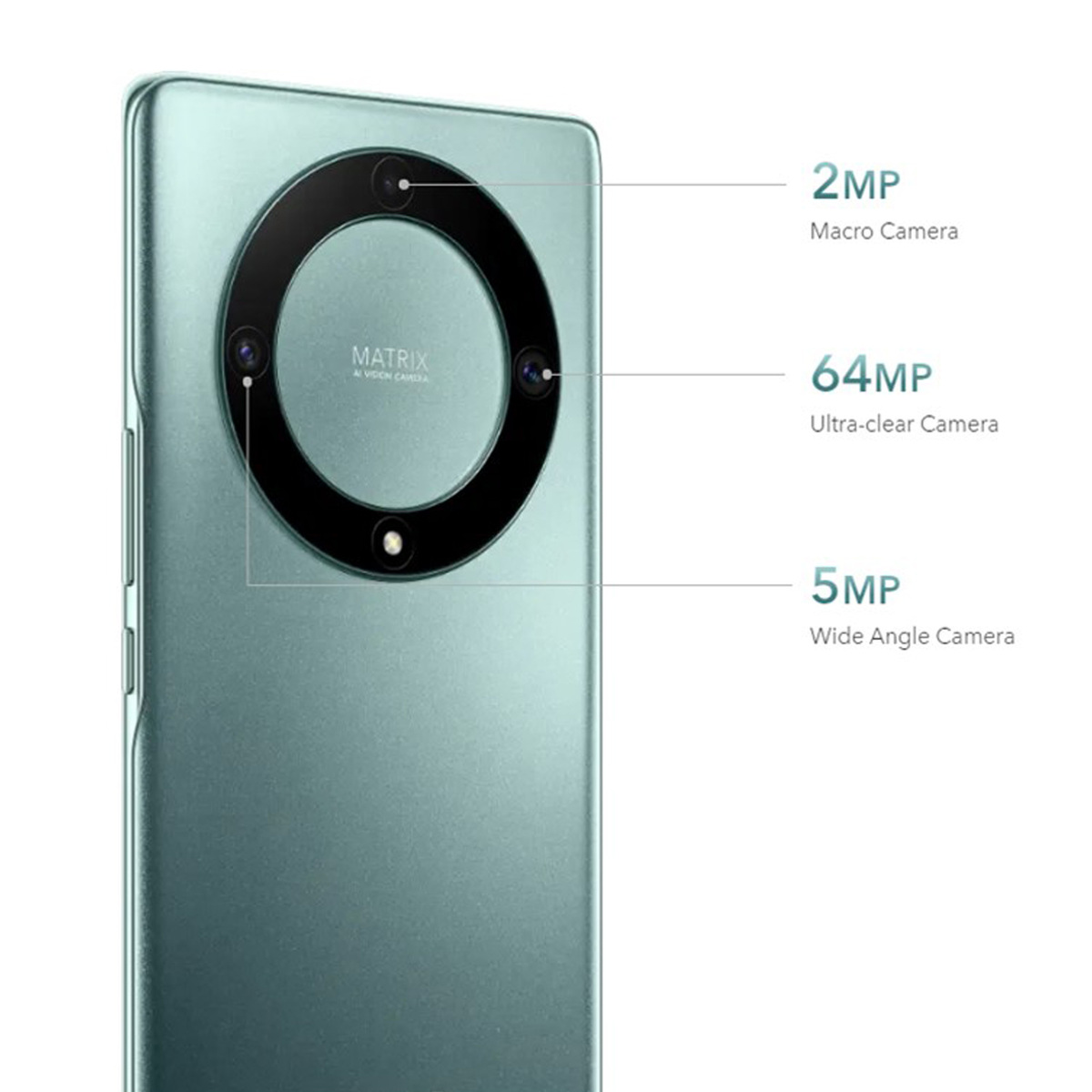 Honor X9a Dual SIM 5G Smartphone, 8 GB RAM, 128 GB Storage, Titanium Silver