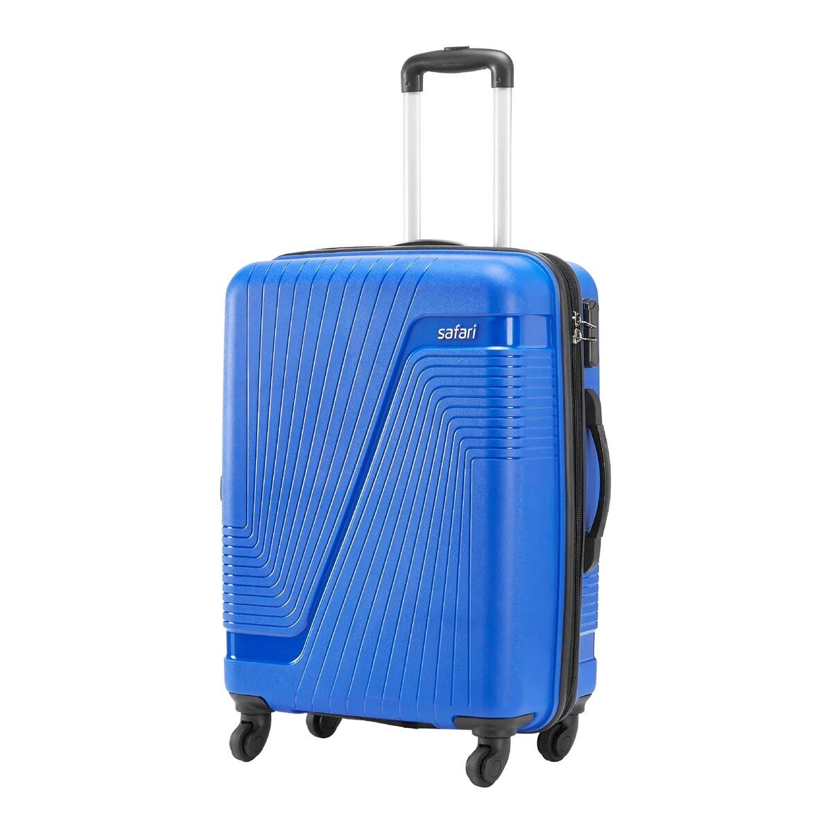 Safari Zion 4Wheel Hard Trolley 66cm Blue