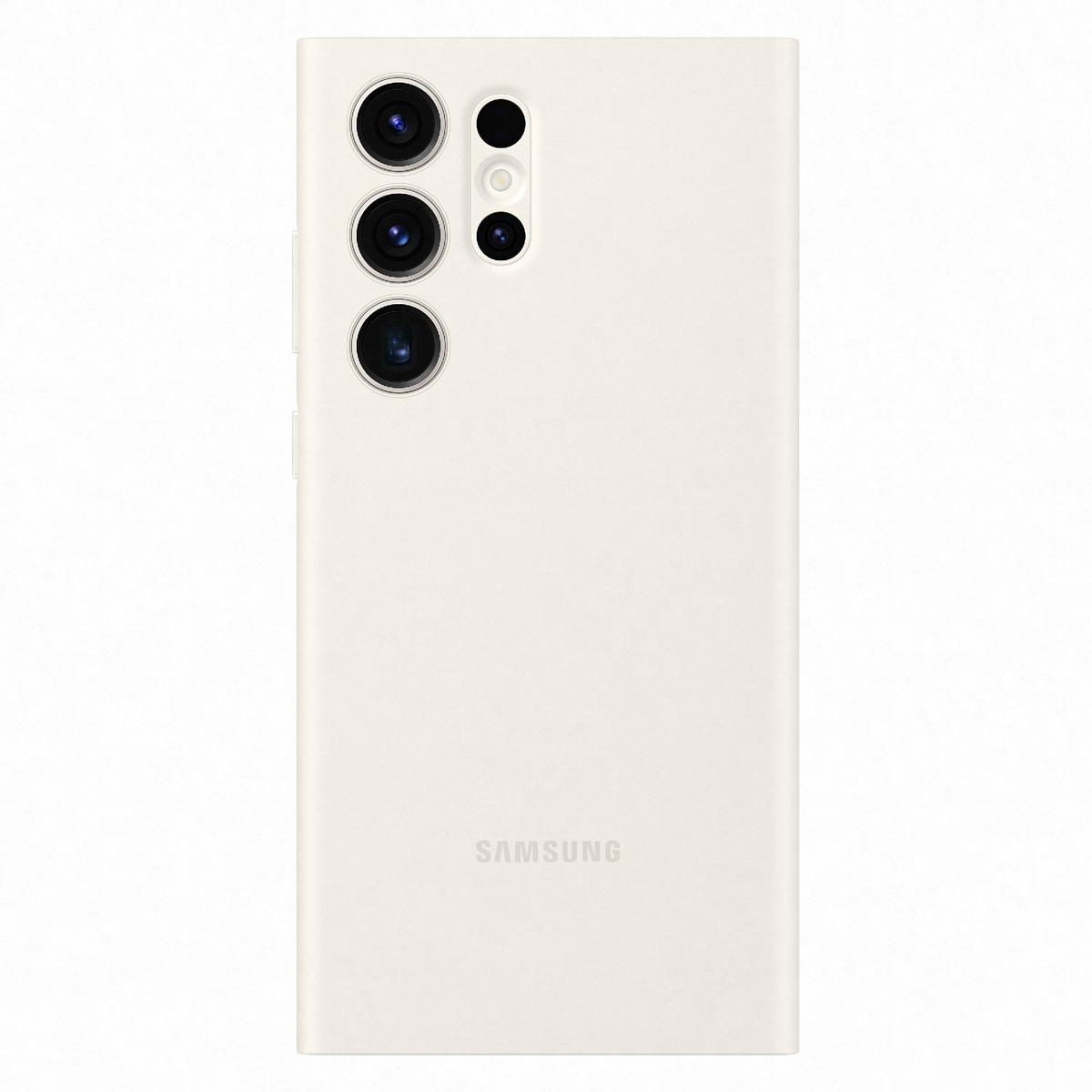 Samsung S23 Ultra Smart View Wallet Case, Cream, EF-ZS918CUEGWW