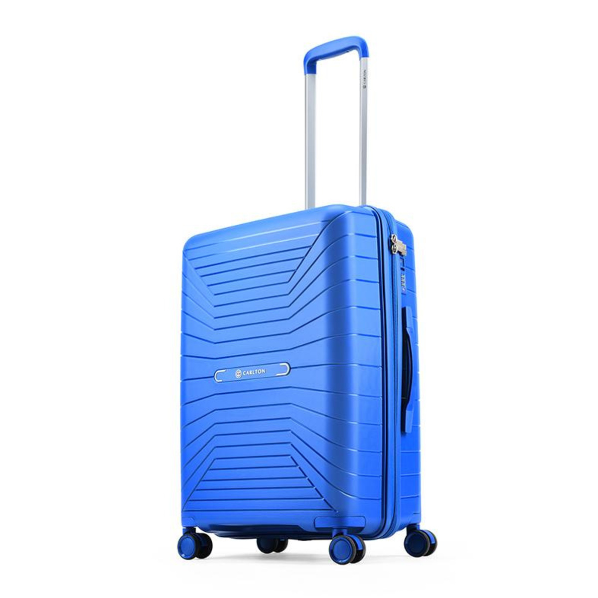 Carlton Carnival Plus 4 Wheel Hard Trolley 76cm Blue