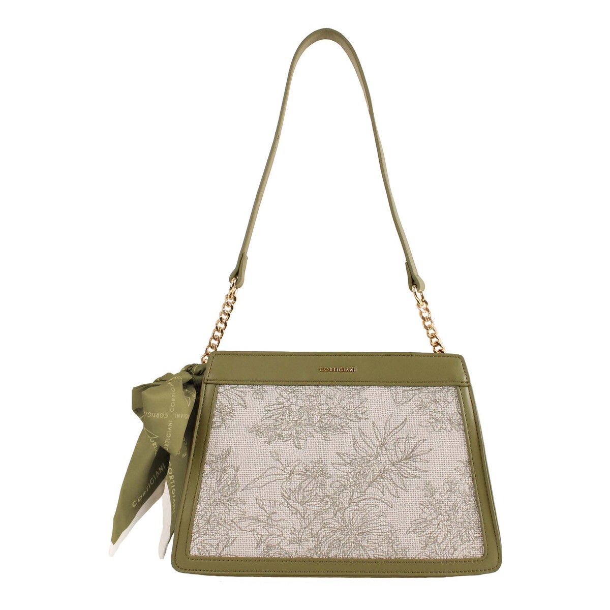 Cortigiani Women's Teenage Fashion Bag CTGKDGZ23-60, Olive Green