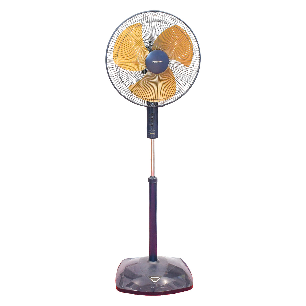 Panasonic Pedestal Fan, 3-Speed, Blue/Gold, F-407Y