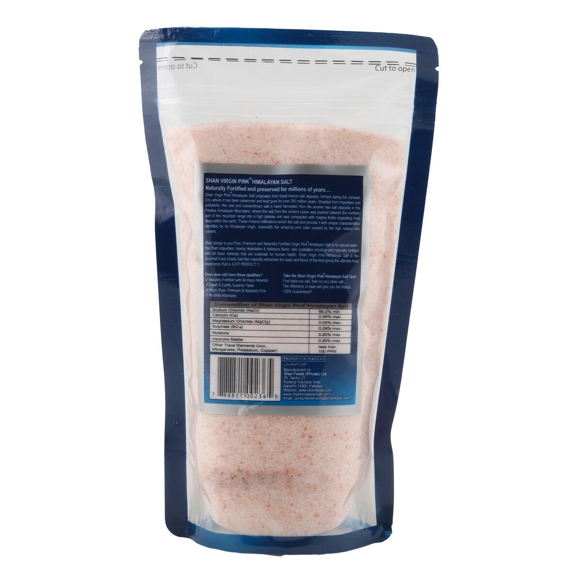 Shan Virgin Pink Himalayan Salt 800 g