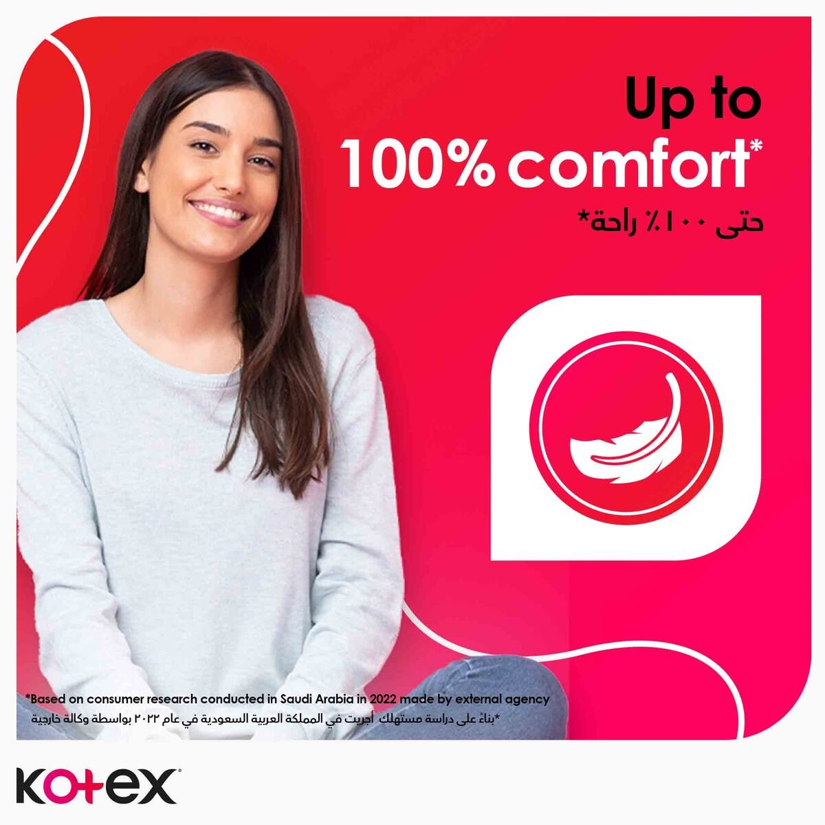 Kotex Maxi Protect Thick Super Size Sanitary Pads with Wings 50pcs