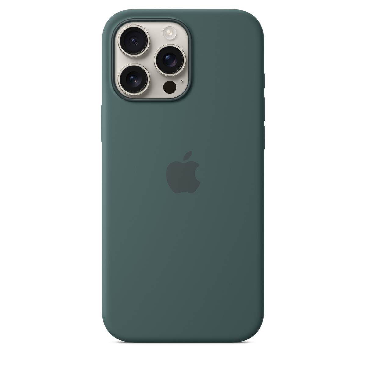 Apple iPhone 16 Pro Max Silicone Case with MagSafe, Lake Green, MA7V4ZM/A