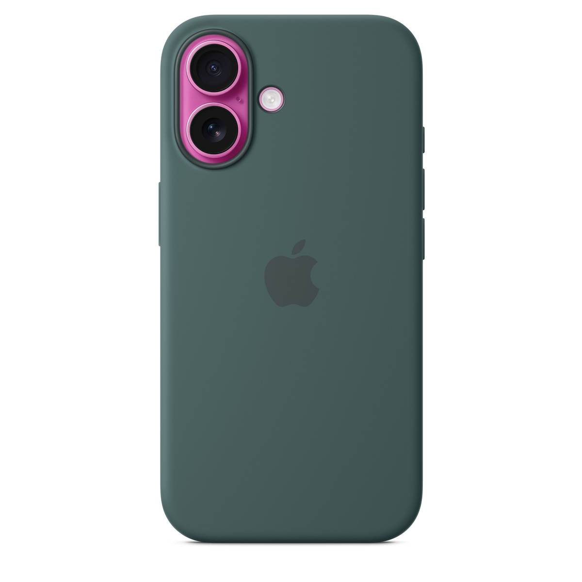 Apple iPhone 16 Silicone Case with MagSafe, Lake Green, MYY83ZM/A