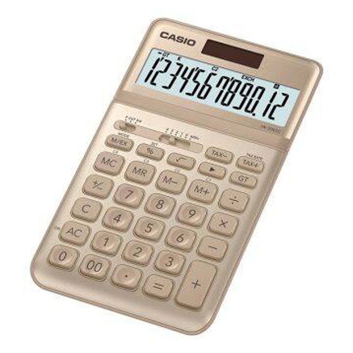 Casio Compact Desk Calculator, Gold, JW200SC