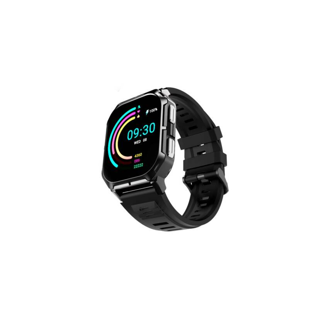 HiFuture Ultra3 Sports-Fitness Smartwatch Black