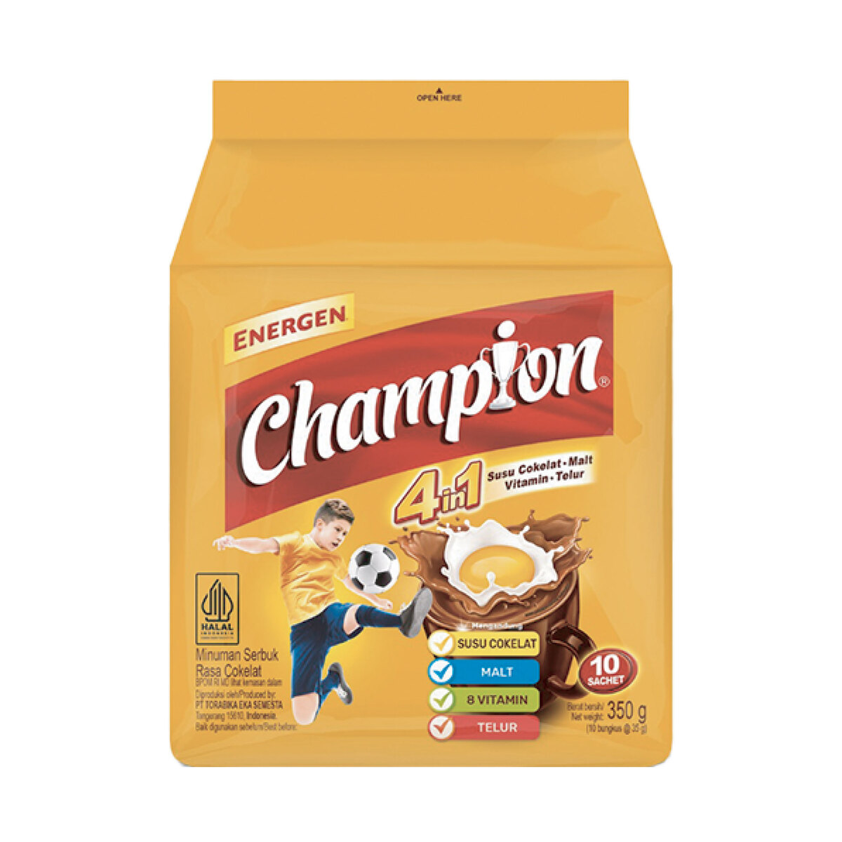 Energen Champion Choco Drink 10s 35g