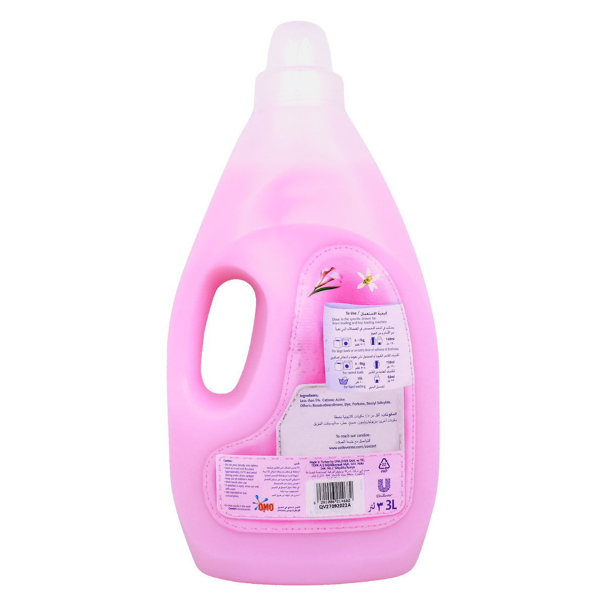 Comfort Fabric Softener Flora Soft 3 Litre