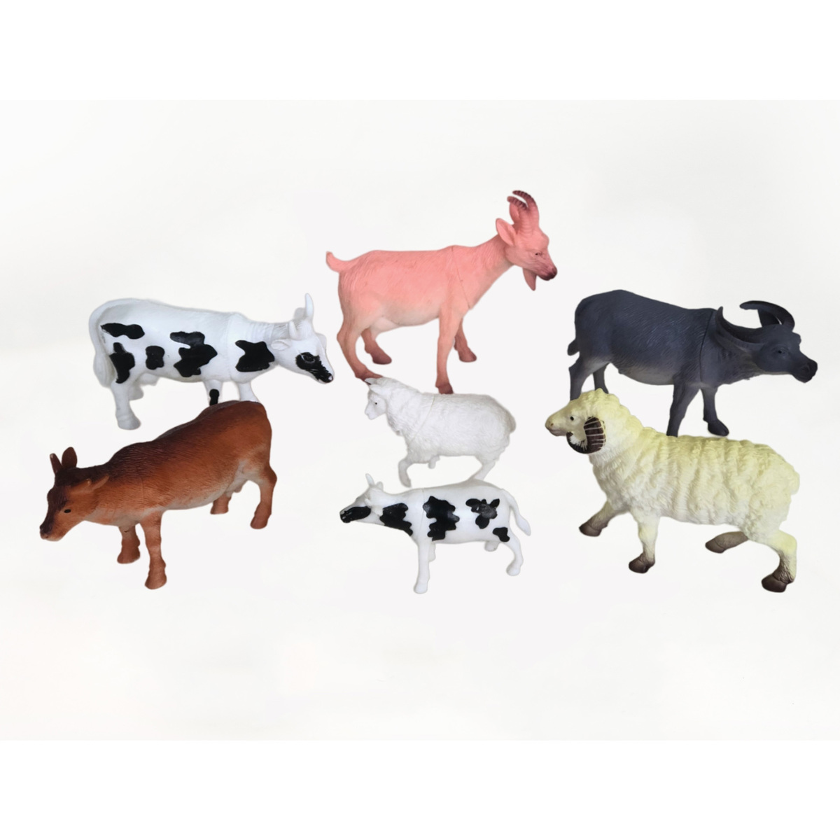 Skid Fusion Animals Figure 7Pc Pack 630