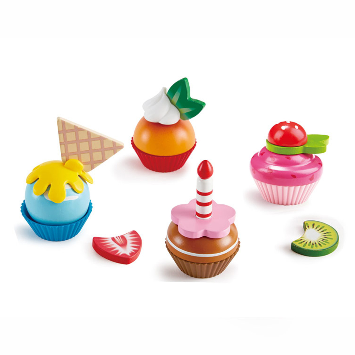 Hape Cup Cakes Set for Kids, E3157