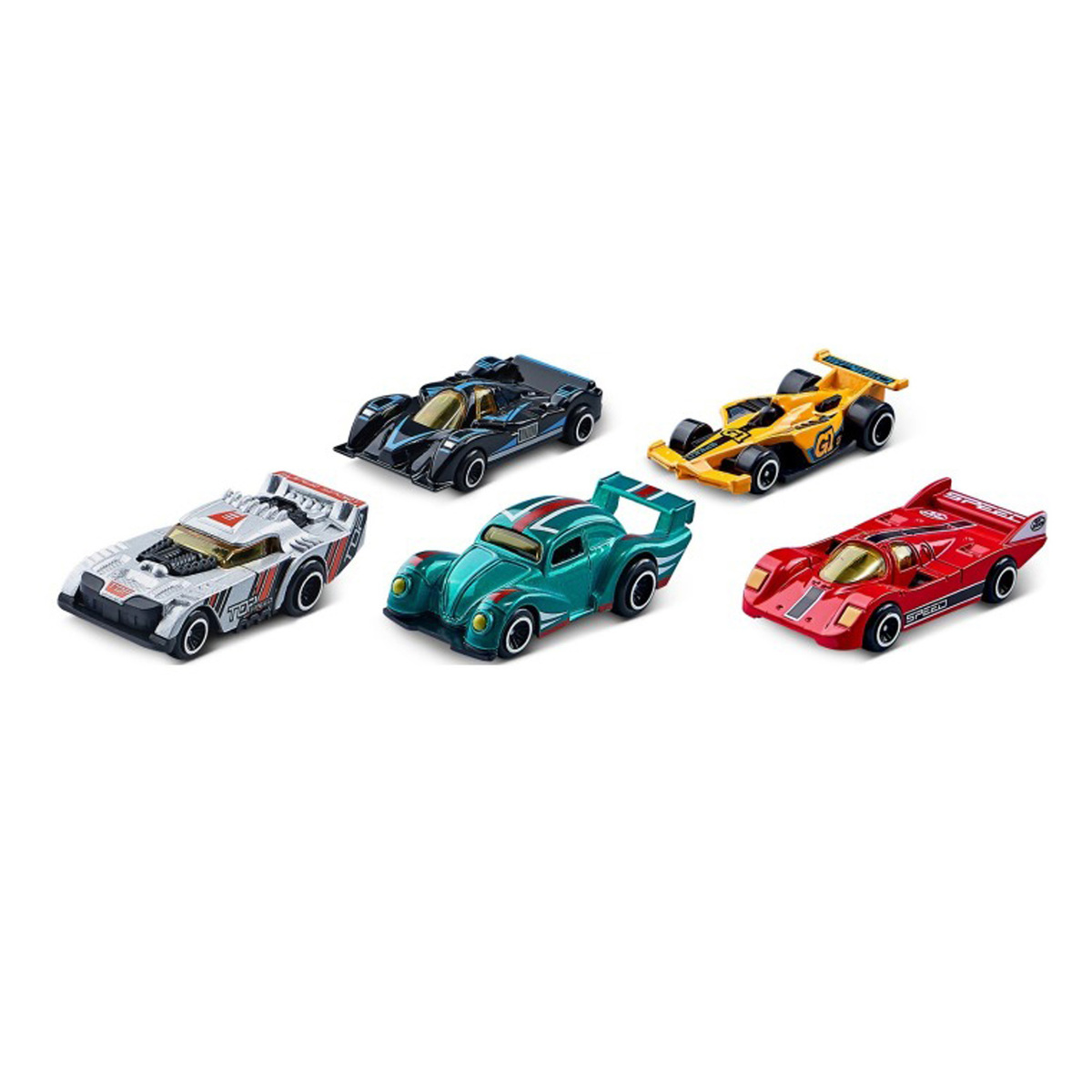 Skid Fusion Die Cast Car 1:64 6pcs Assorted