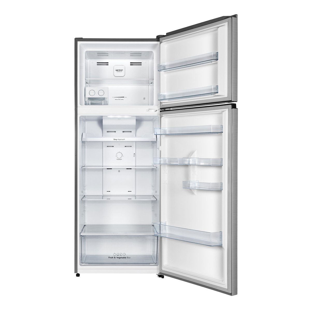 Hisense Double Door Refrigerator, 466 L, Sliver, RT59W2NOI