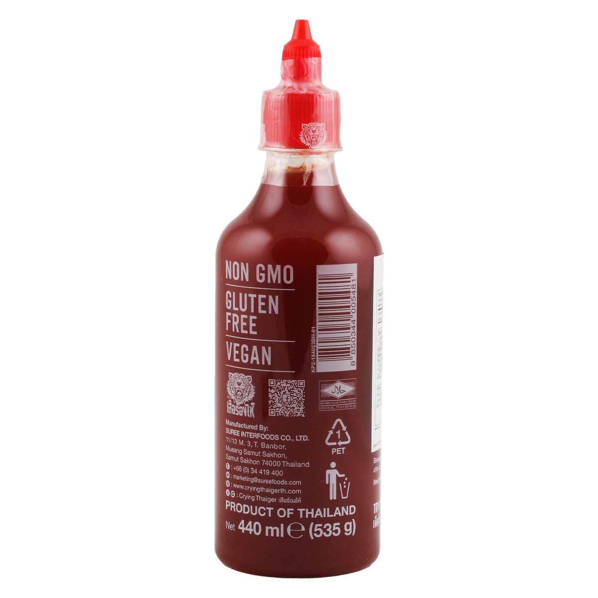 Crying Thaiger Sriracha Sweet Chilli Sauce 440 ml