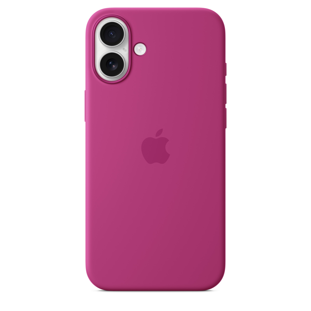 Apple iPhone 16 Plus Silicone Case with MagSafe, Fuchsia, MYYE3ZM/A