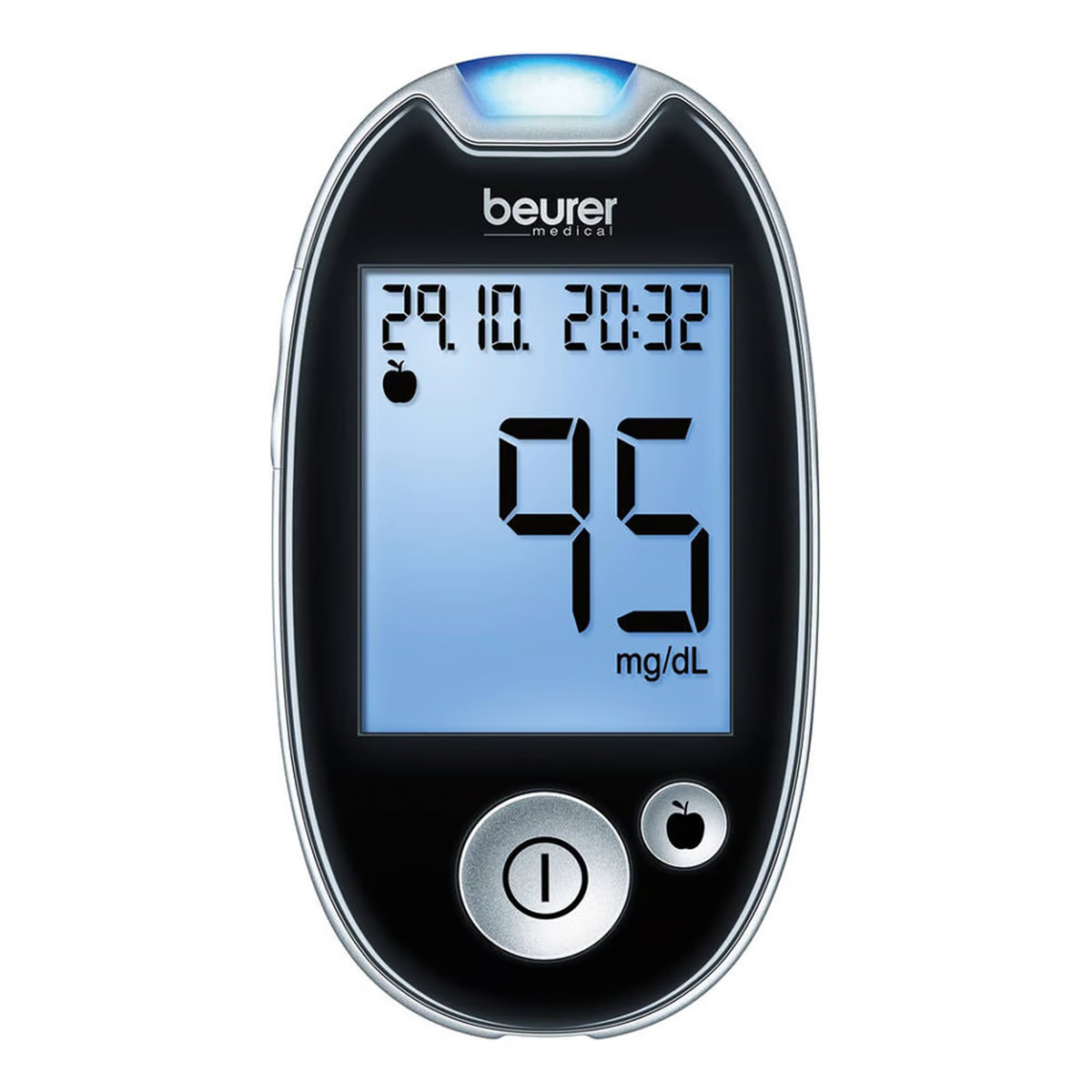 Beurer Upper Arm BP Monitor BM26 + GL44 Glucose Monitor 20 Strips