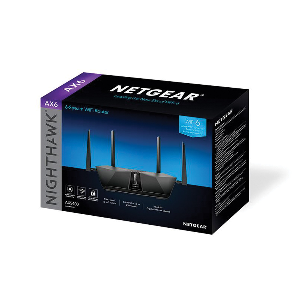 Netgear Dual Band Wifi 6 Router RAX50