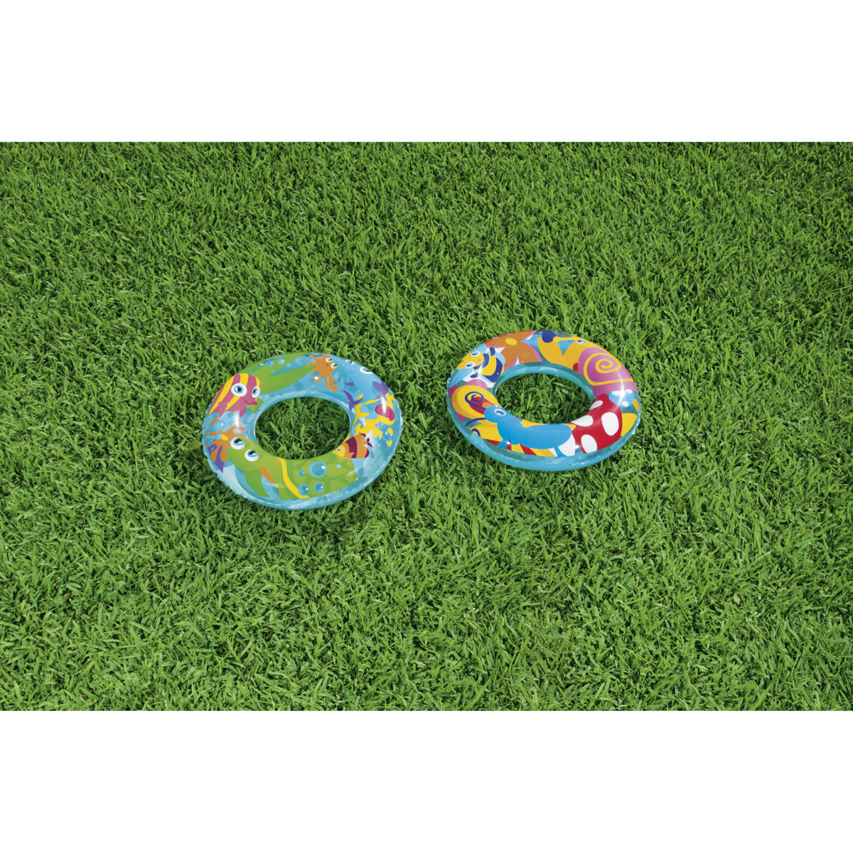 Bestway Designer Swim Ring, 22 inches, Assorted, 1 pc, 36013