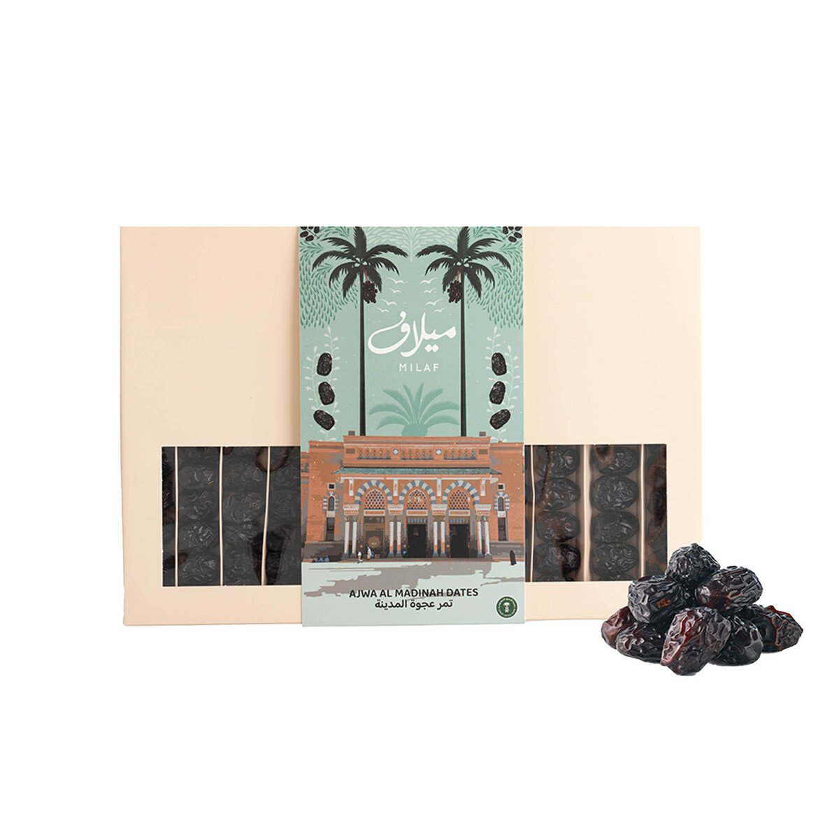 Milaf Ajwa Al Madinah Dates Box 1 kg