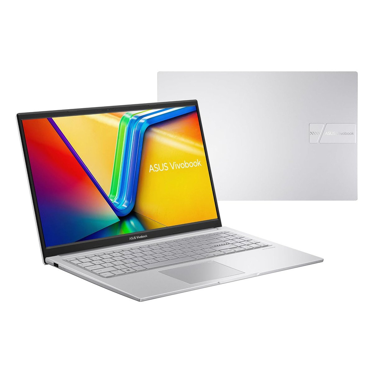 Asus Vivobook 15 Notebook, FHD Display, Intel Core i3-1215U, 4 GB RAM, 256 GB SSD, Windows 11, Silver, X1504ZA-NJ245W