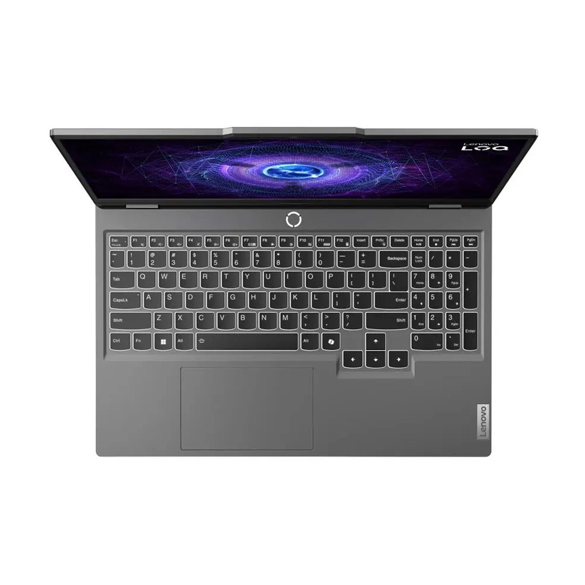 Lenovo Gaming Notebook Legion 83GS0079AX Intel Core i5-12450HX Processor, 15.6" FHD Display, 12GB RAM, 512GB SSD, Windows 11 Home, Luna Grey