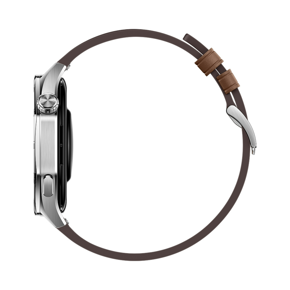 Huawei Watch GT 5 Smartwatch, Vili with Brown Composite Leather Strap