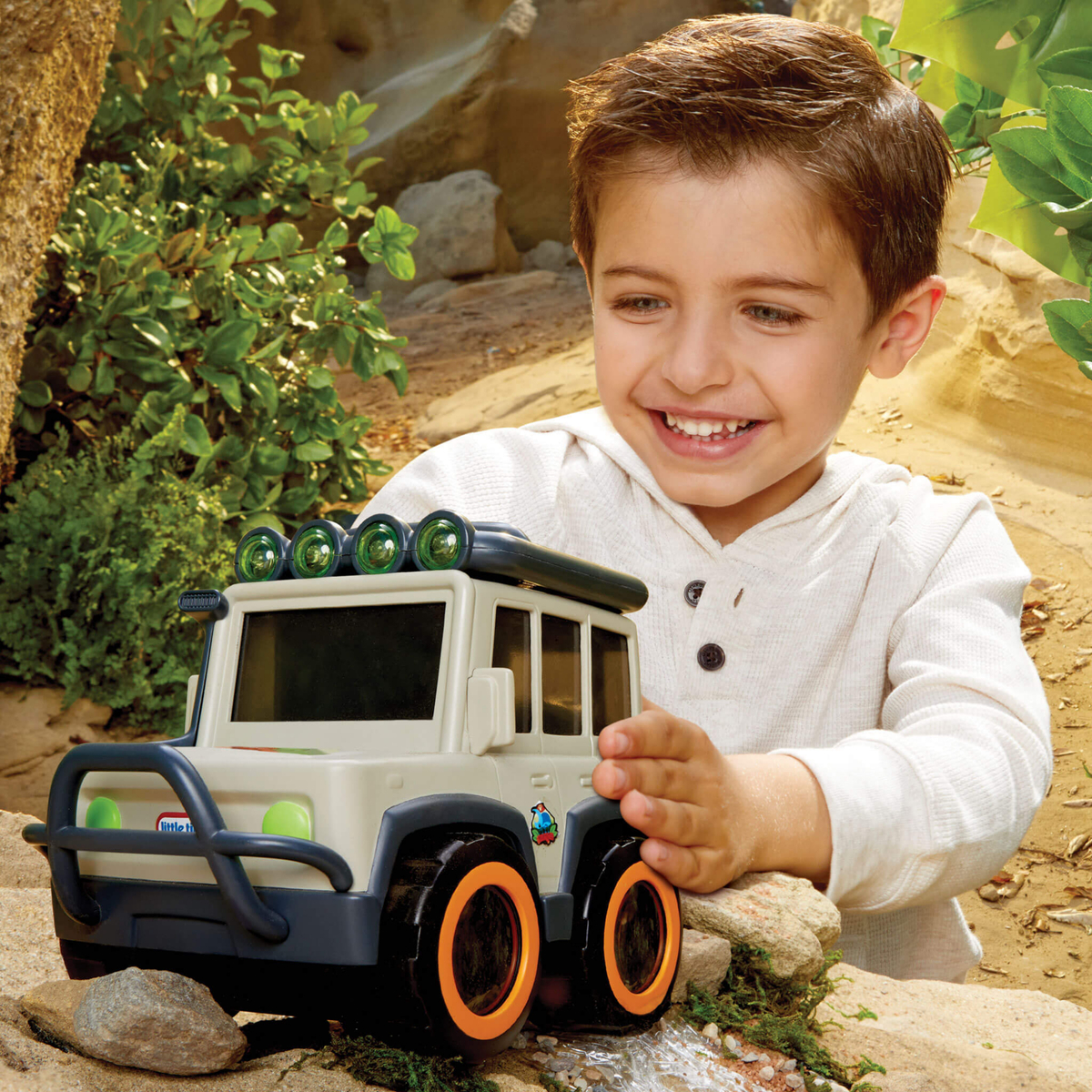 Little Tikes Big Adventures Safari SUV, White, 662157