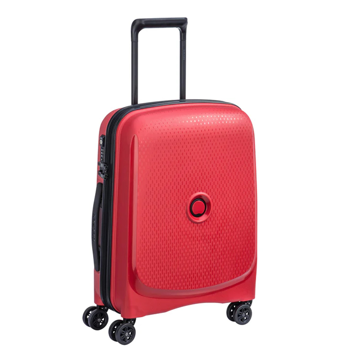 Delsey Belmont Plus 4 Wheel Hard Trolley 55cm Red