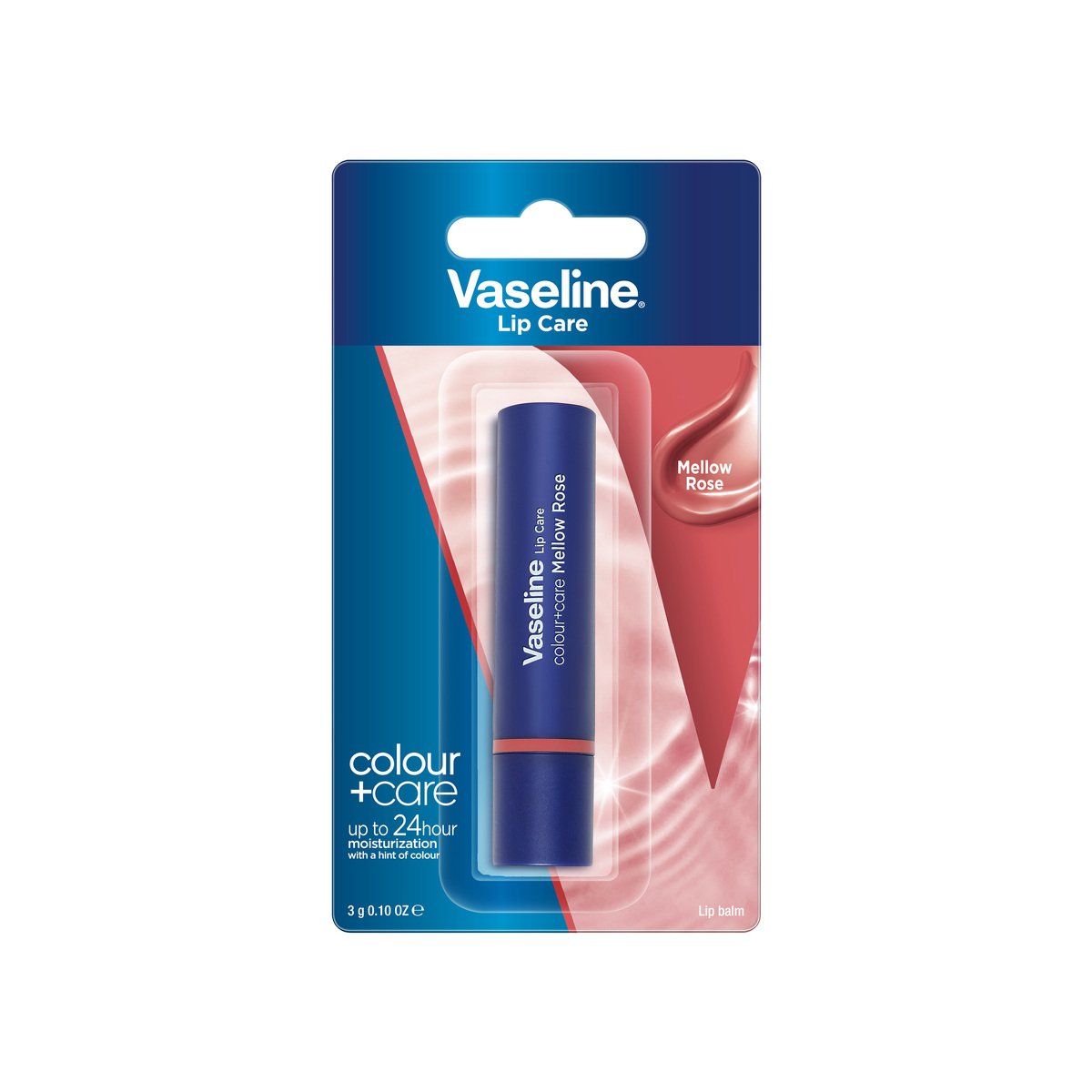 Vaseline Colour + Care Mellow Rose Lip Balm 3 g