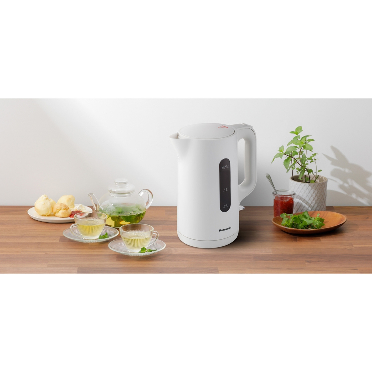 Panasonic Electric Kettle NCK101WTZ 1.7Ltr