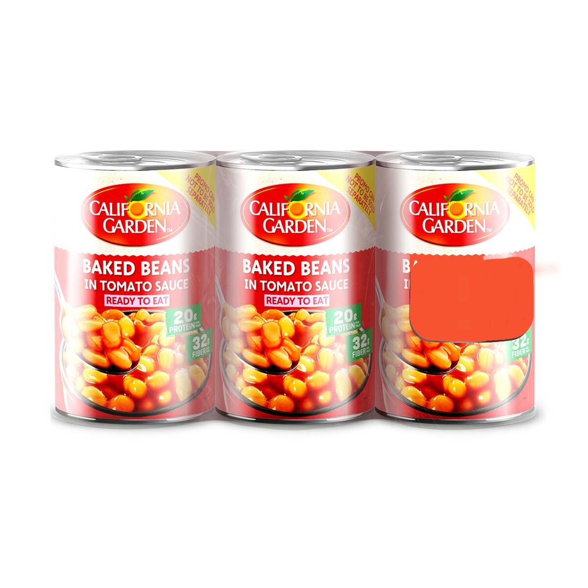 California Garden Baked Beans In Tomato Sauce Value Pack 3 x 420 g