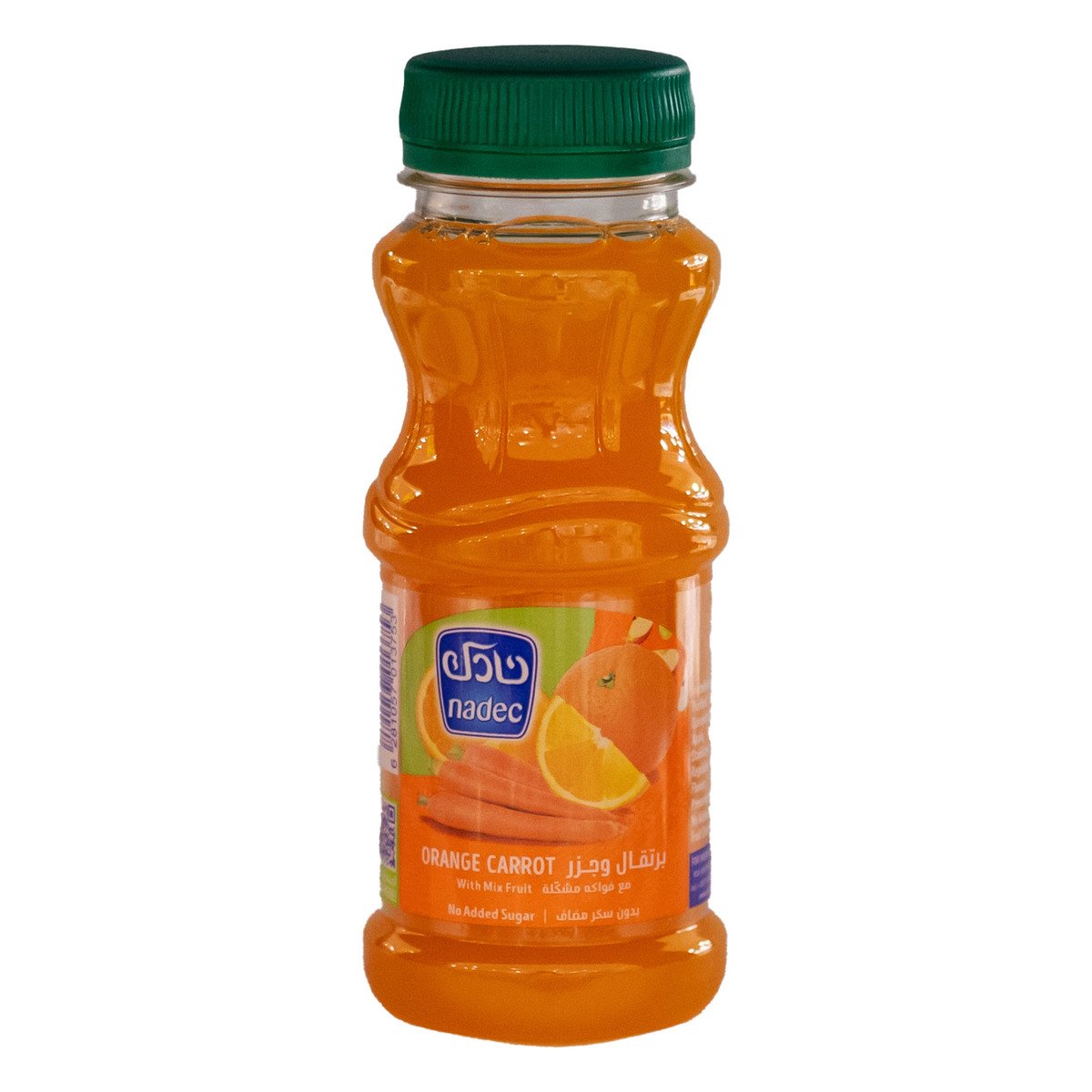 Nadec No Added Sugar Orange Carrot Juice with Mix Fruit 180 ml