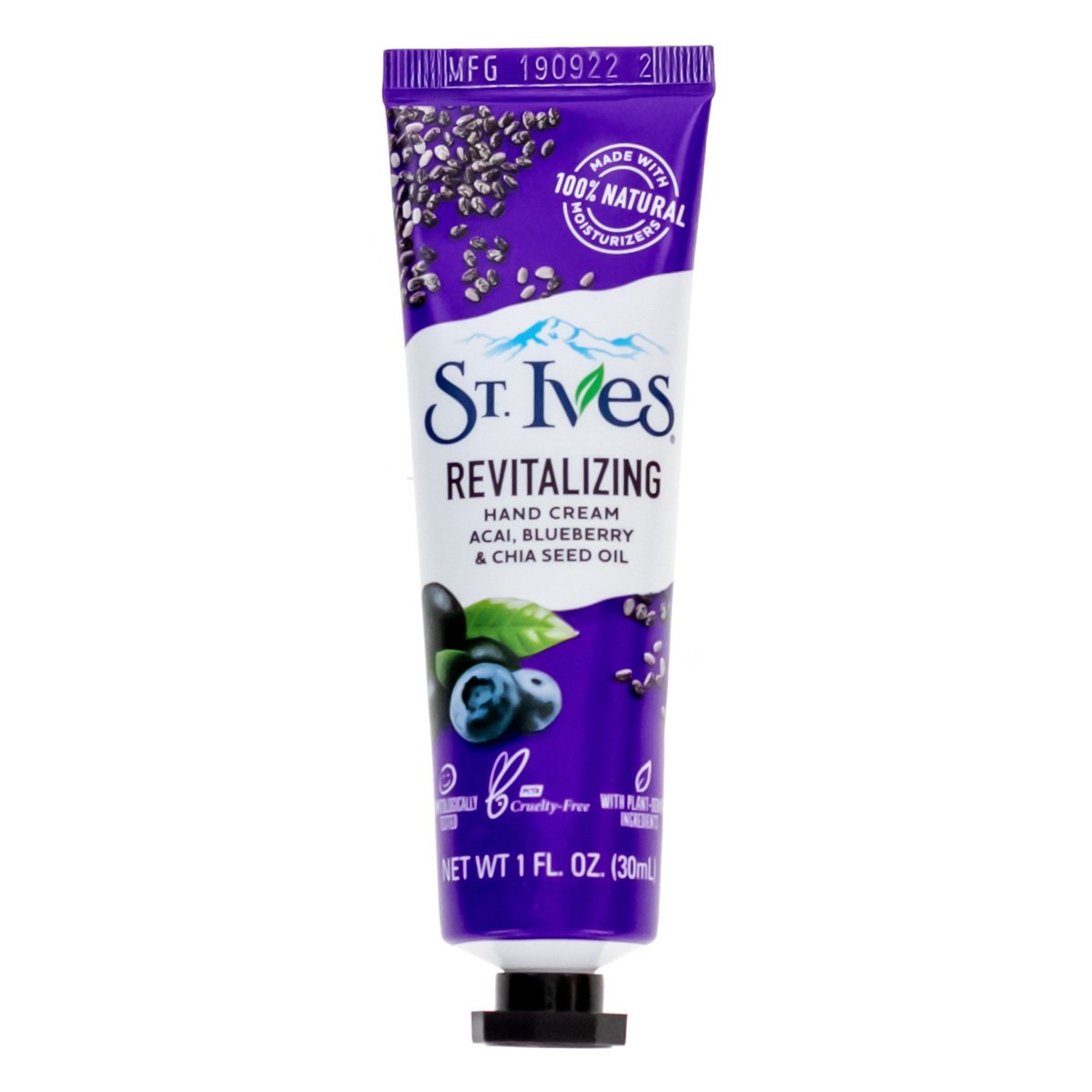 St. Ives Revitalizing Hand Cream Acai Blueberry & Chia Seed Oil 30 ml