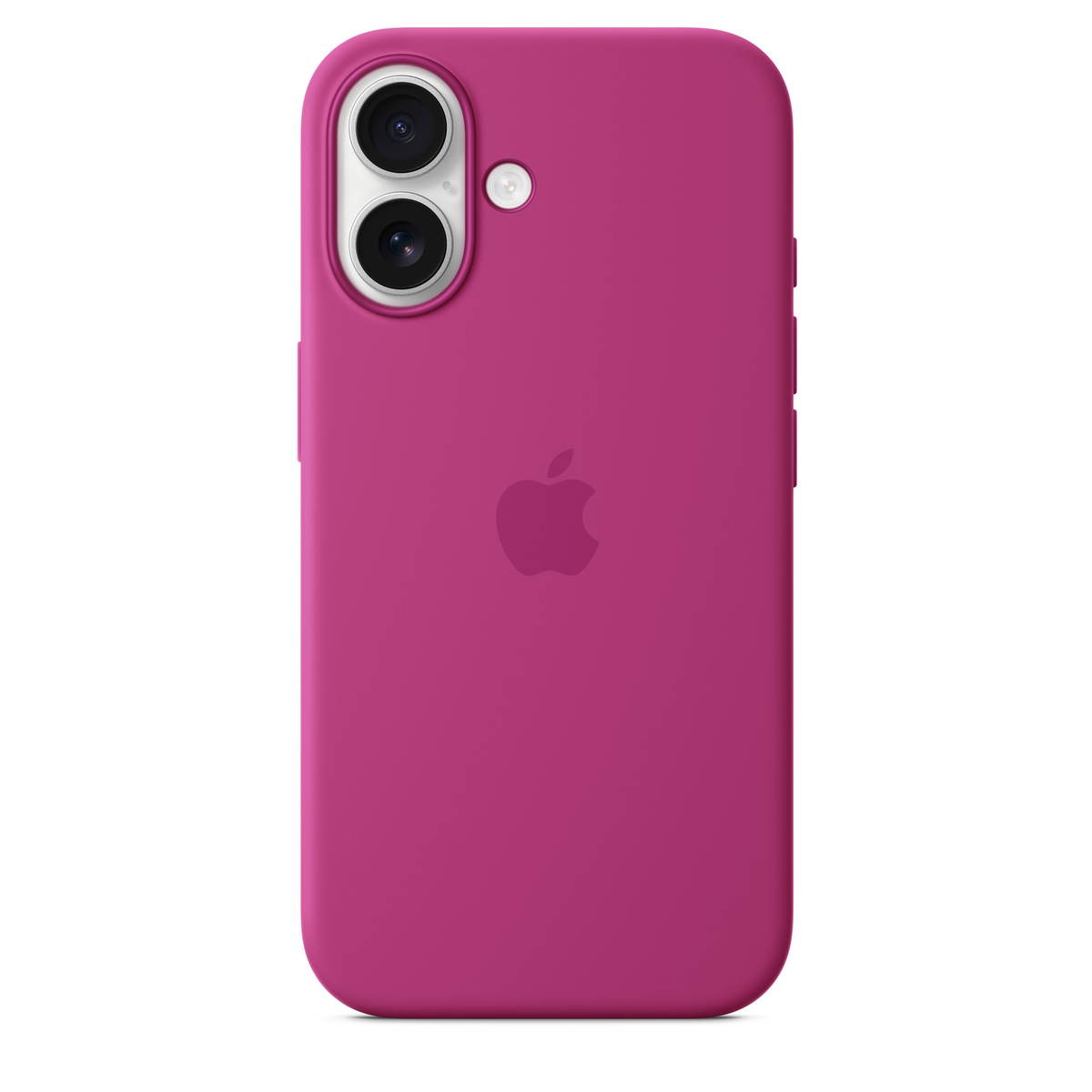 Apple iPhone 16 Silicone Case with MagSafe, Fuchsia, MYY53ZM/A