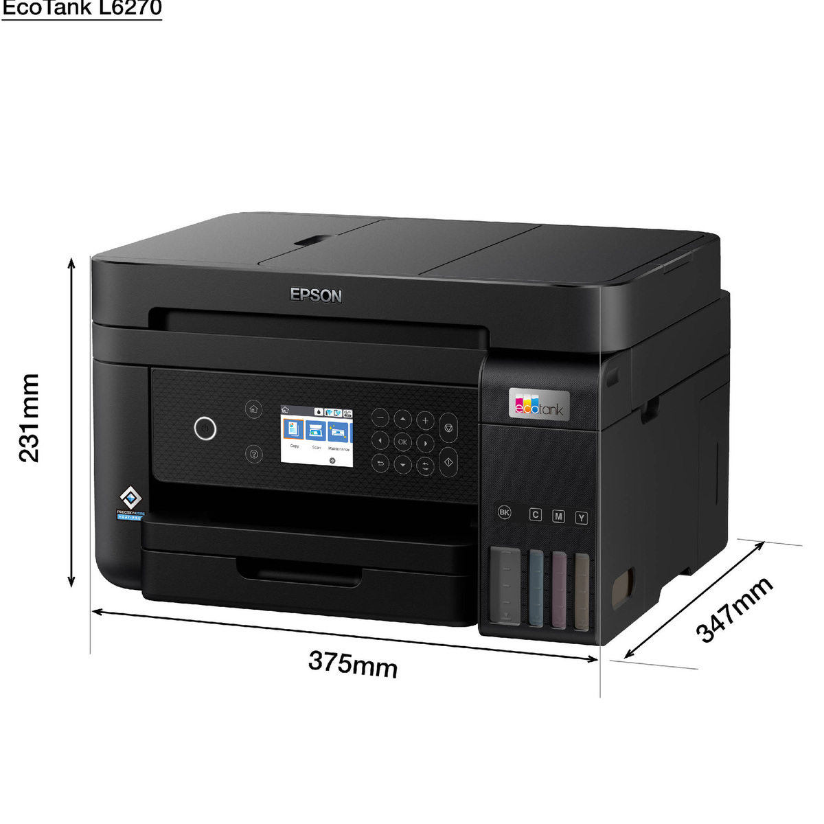 Epson A4 EcoTank Wifi Ink Tank Printers, L6270