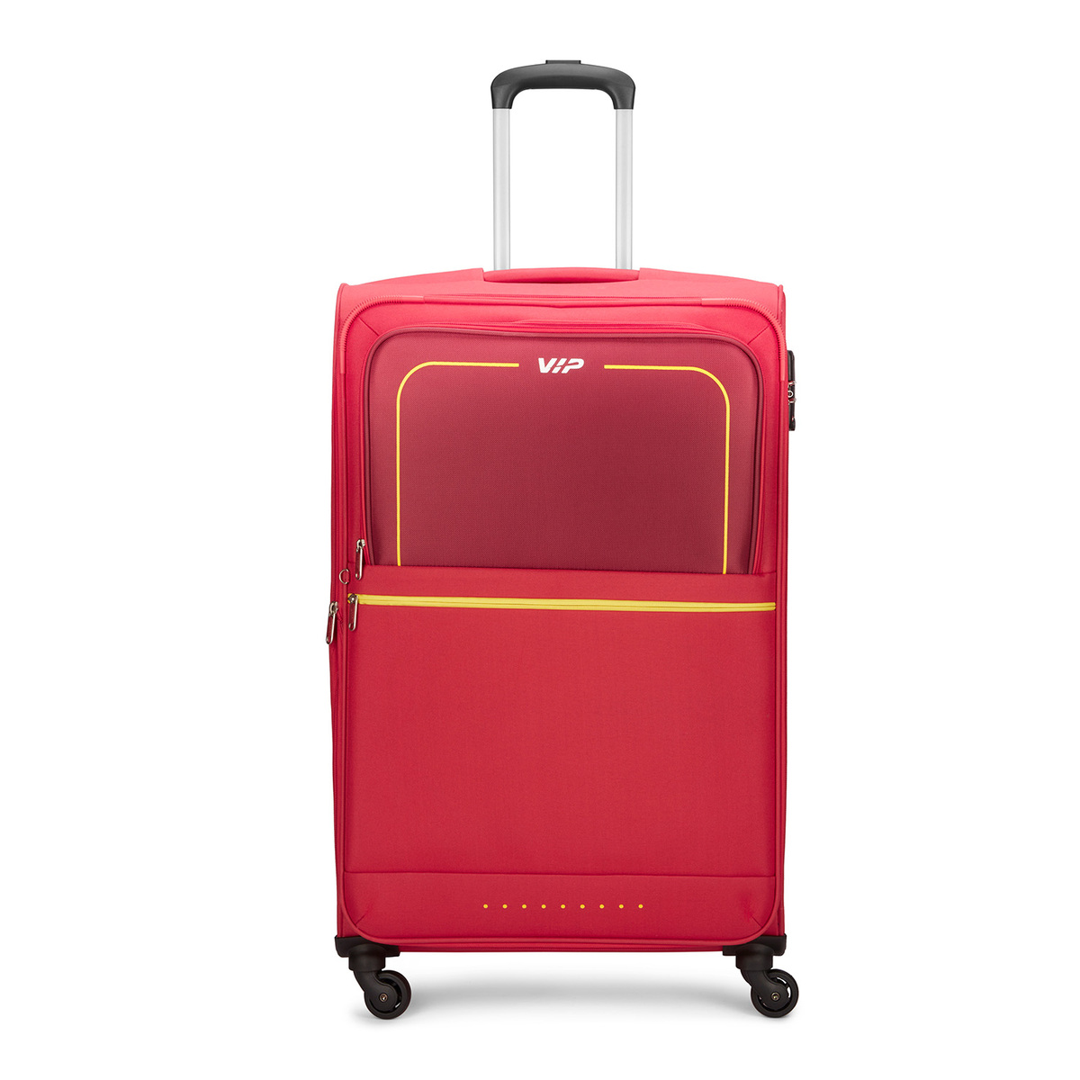 VIP Evolve Plus 4 Wheel Soft Trolley 69cm Red