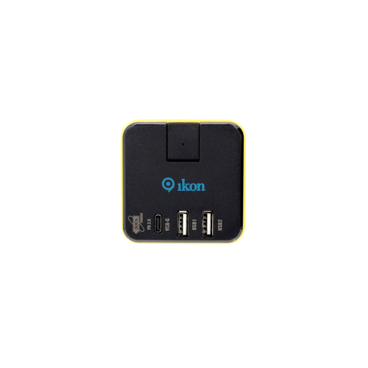 Ikon 3 Way Universal Socket with 2 USB-A and 1 USB-C Ports, 3 Mtr, IK-403MPU