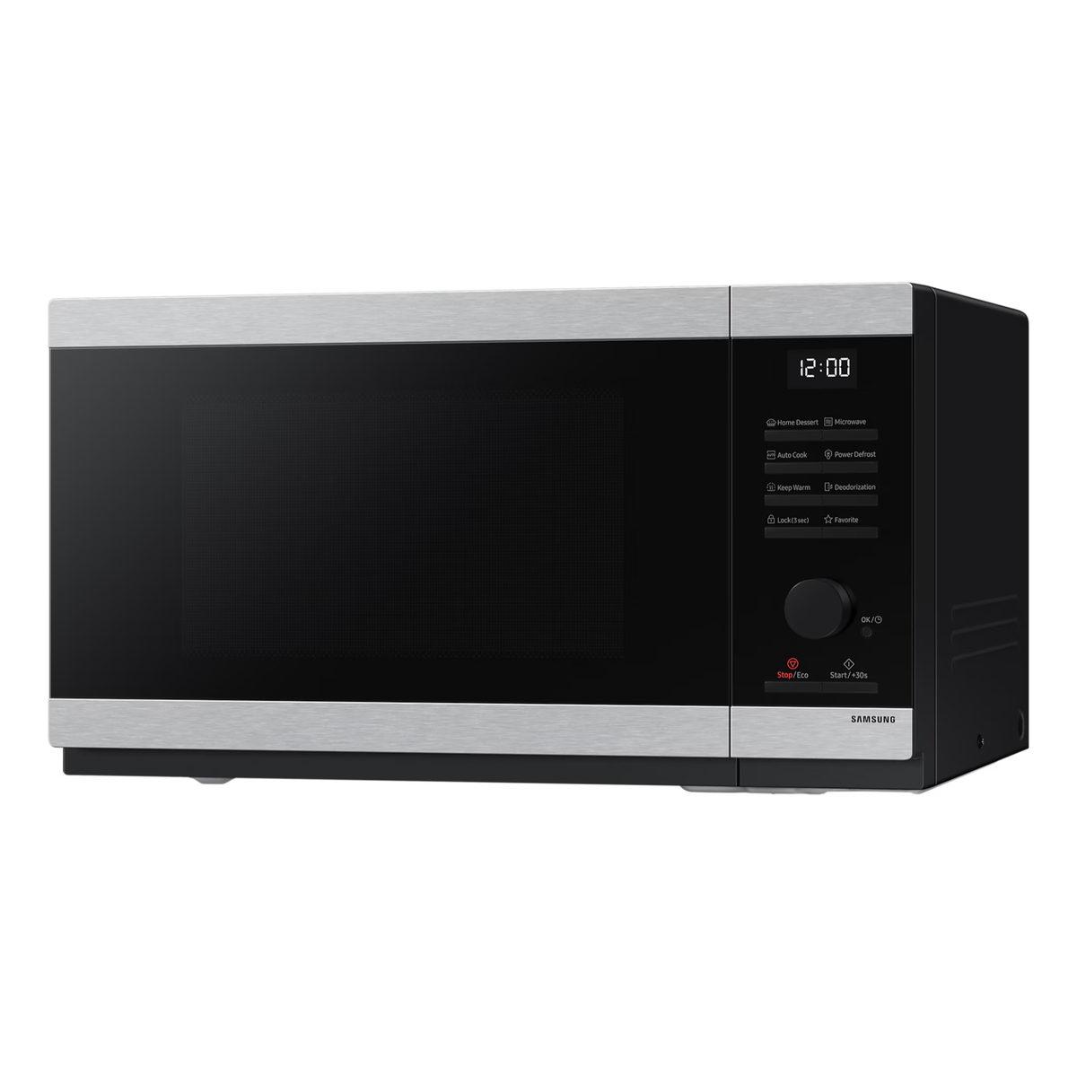 Samsung Microwave Oven with Power Defrost and Home Dessert, 1500 W, 32L, Black, MS32DG4504ATSG