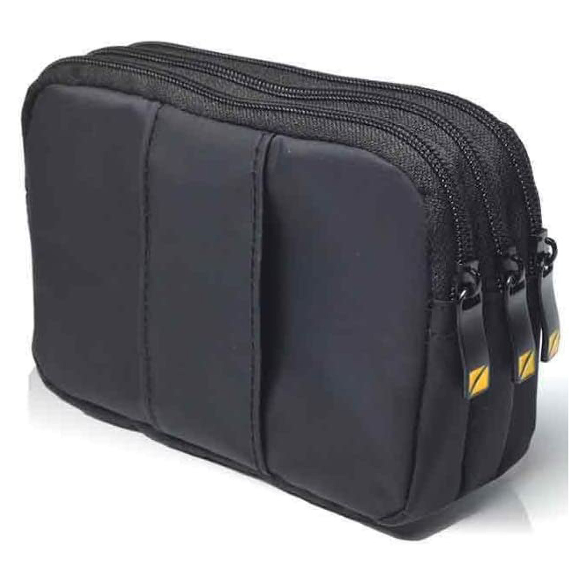 Travel Blue Triple Pod Padded Pocket Pouch, Black, 738