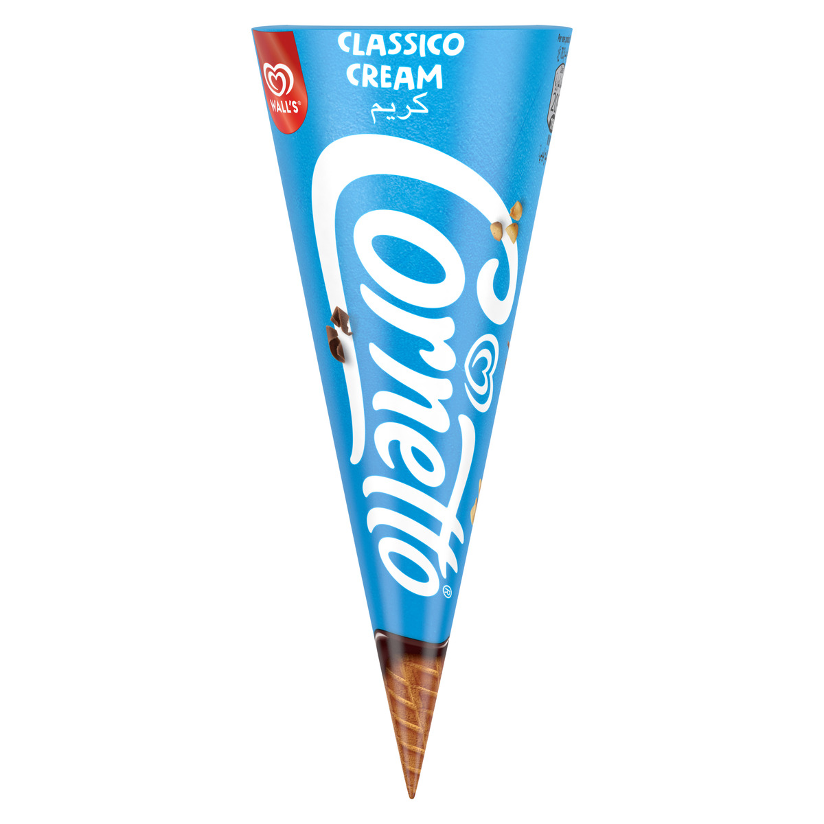 Wall's Classico Cream Cornetto Ice Cream, 125 ml