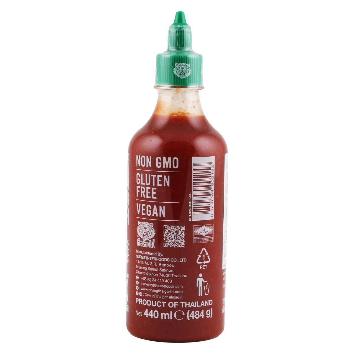 Crying Thaiger Sriracha Chilli Sauce Hot 440 ml